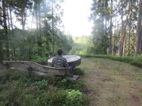 Tagelsgård, Kullen med udsigt ud til Rymmen