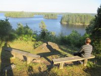 Den altid gode tur til Högakull - her i aftensol