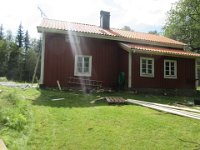 Færdigt arbejde 17.august. Stilladset pillet ned.