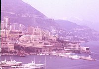 Nice86-26  Udsigt over havnen i Monaco
