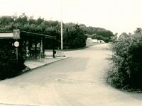 Campingpladsen set fra Marina Alle (tidl. Ringgade), Hertug Hans Vej bagerst