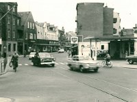 Jernbanegade ved Drachmannsgade. Sønderjydens bygning ligger ved siden af den store isenkræmmer Lorenz Andersen