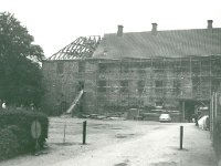 Slottet under restaurering